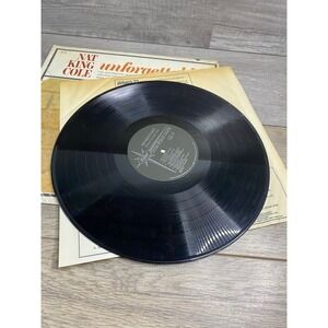 Nat King Cole Unforgettable Vinyl Record LP Capitol Records Star Line Mono